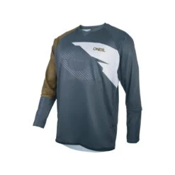 Oneal Tobanga - Trui Met Lange Mouwen - Grijs/Olijf