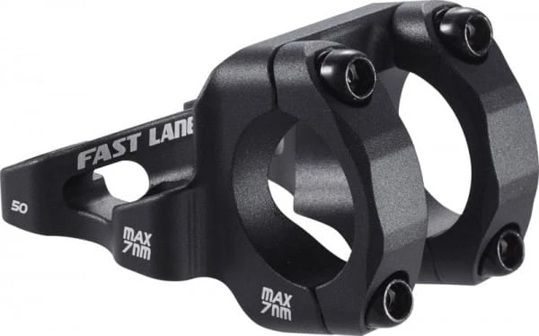 Reverse Fast Lane Direct Mount Stuurpen 50mm - Ø31.8mm - Mat Zwart