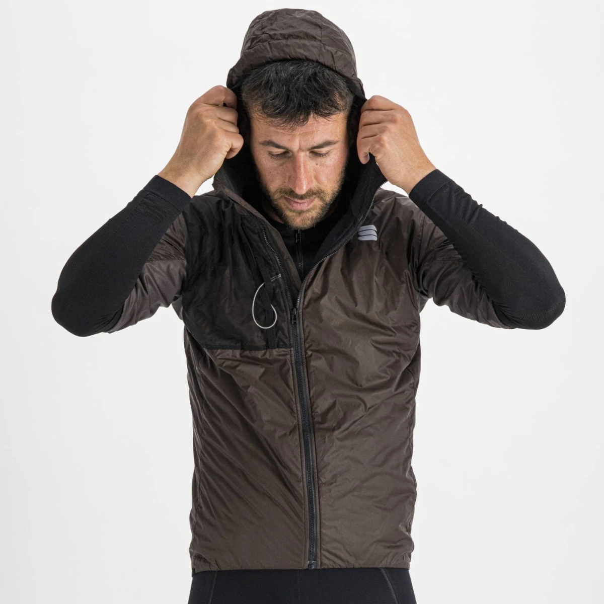 Sportful Supergiara Puffy Korte Mouw - Cacao - Image 8