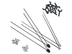 SKS Beugelset Bluemels 3.0 V2A Zwart Gepoedercoat