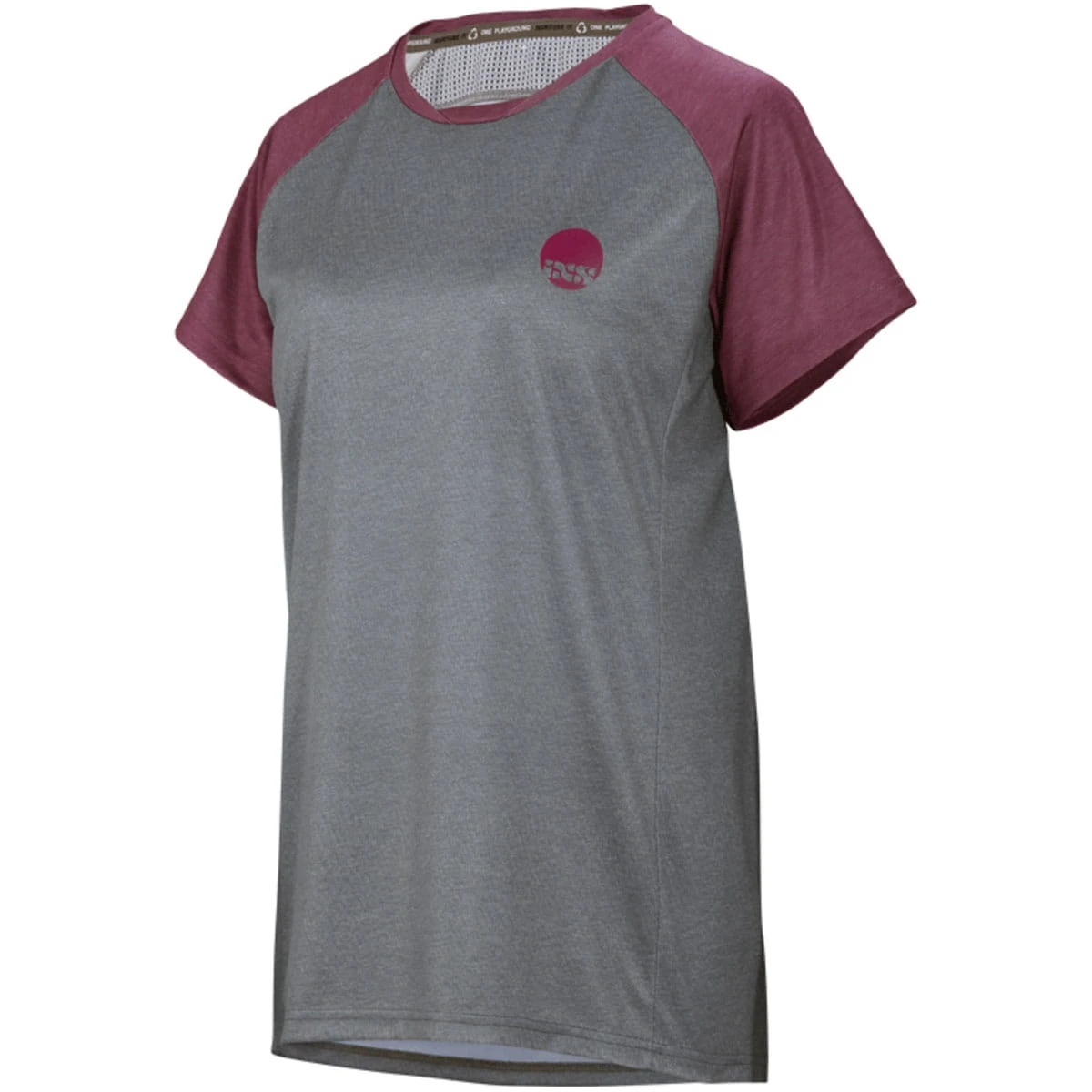 IXS Flow Dames Trui - Rood/Grafiet