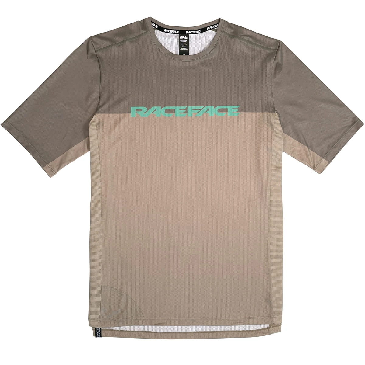 Race Face Indy Jersey Korte Mouw - Zand