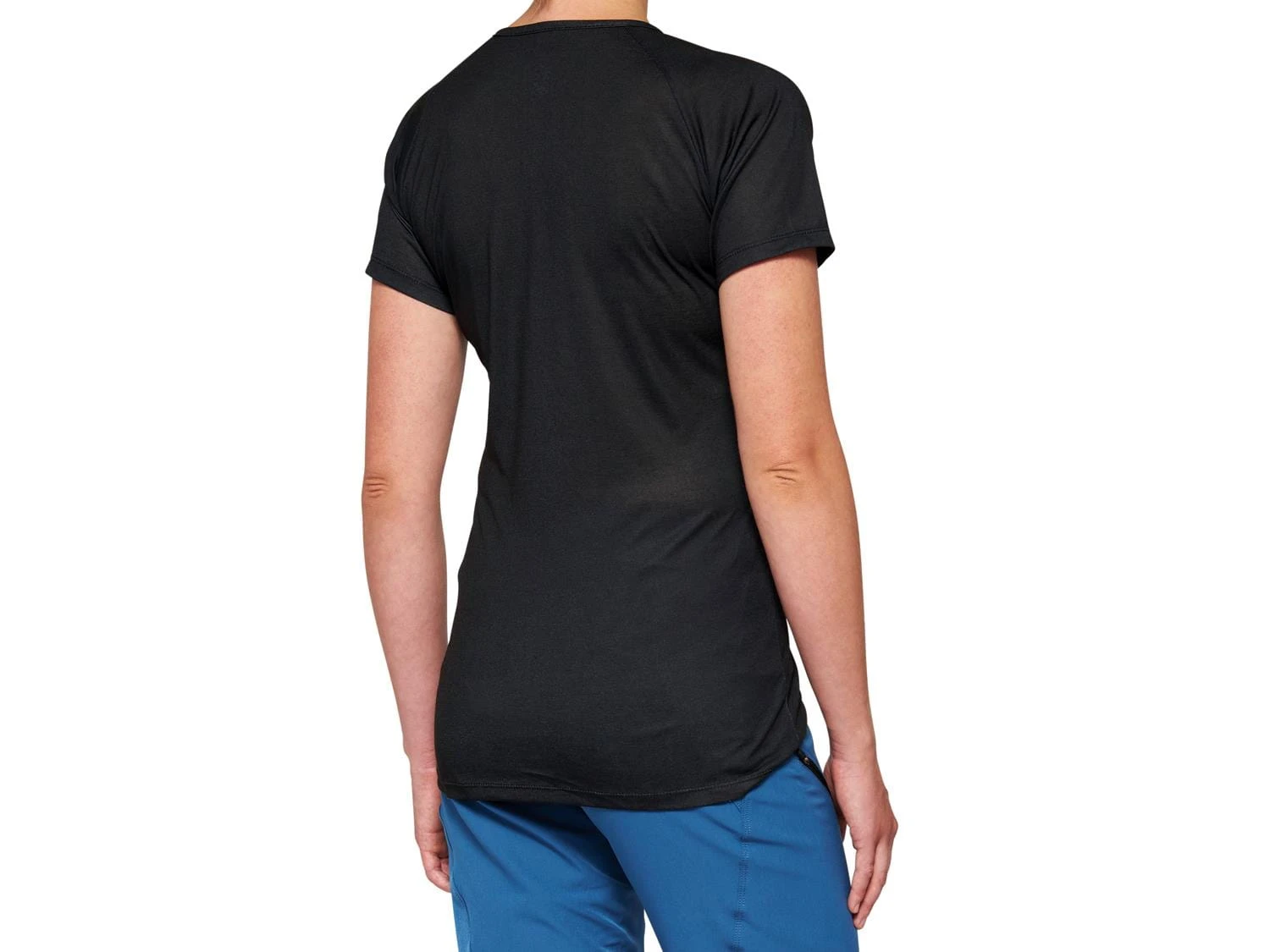 100% Airmatic Jersey Met Korte Mouwen Voor Dames - Zwart - Image 2