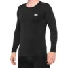 100% Basecamp Base Layer Long Sleeve Jersey - Zwart
