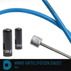 CAPGO BL Vario Zadelpen Trekset - Blauw