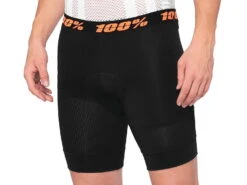 100% Crux Liner Shorts - Zwart