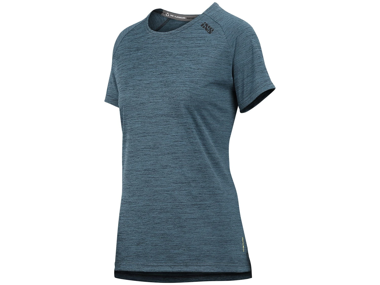 IXS Flow X Dames Trui Met Korte Mouwen - Blauw