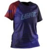LEATT DBX 2.0 Jersey Korte Mouw Dames - Donkerblauw