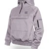 LOOSE RIDERS Dames Fleece Anorak - Taupe