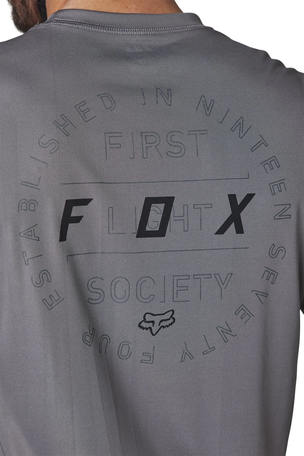 Fox Racing Ranger Long Sleeve Jersey Font - Donkergrijs - Image 2