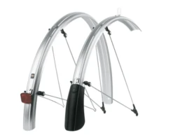 SKS Bluemels Reflecterende 45 - 28 Inch Spatbordset - Zilver