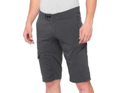 100% Ridecamp Shorts - Houtskool