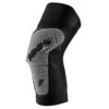 100% Ridecamp Kniebeschermers - Zwart/grijs