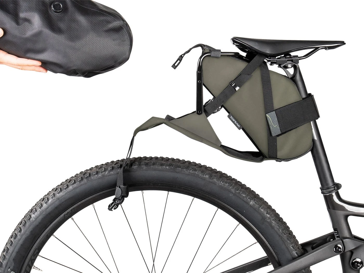 Topeak Backloader X, 10 L, Groen - Image 9