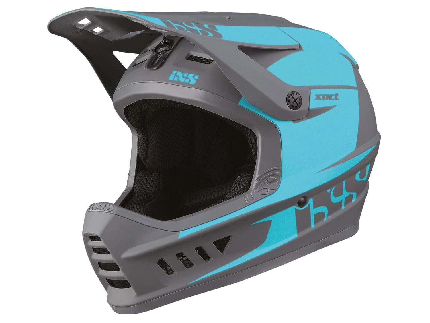 IXS XACT Evo Integraalhelm - Lagoon / Graphite - Image 6