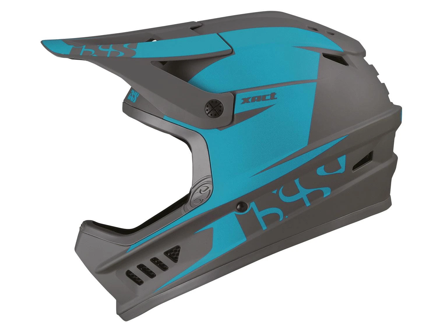 IXS XACT Evo Integraalhelm - Lagoon / Graphite - Image 4