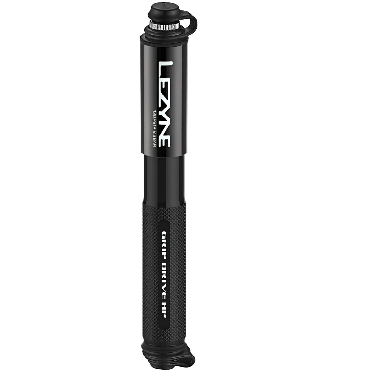 Lezyne Grip Drive HP Medium Minipomp - Zwart