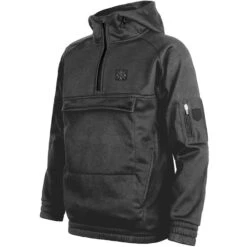 LOOSE RIDERS C/S BlackLabel Weerbestendige Softshell Anorak - Zwart