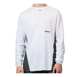 PREMIUM. Bamboe Tech Longsleeve - Wit