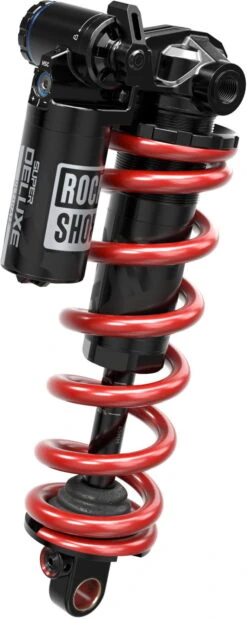 Rock-shox Super Deluxe Ultimate Spoel RC2T, 185x55 Mm Standaard/Trunnion - Zwart