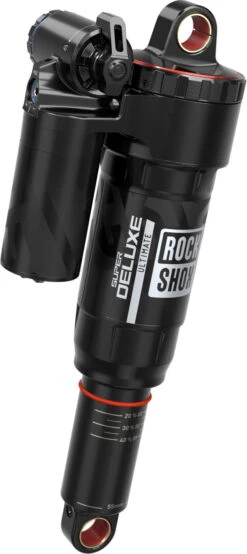 Rock-shox Super Deluxe Ultimate Debon Air+ RC2T, 210x55 Mm Standaard/Standaard - Zwart