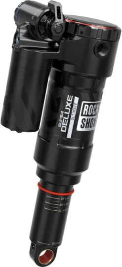 Rock-shox Super Deluxe Ultimate Debon Air+ RC2T, 205x57,5 Mm Trunnion/Standard - Zwart