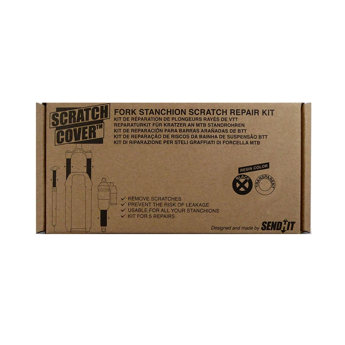 Kras Over Transparant - Reparatieset